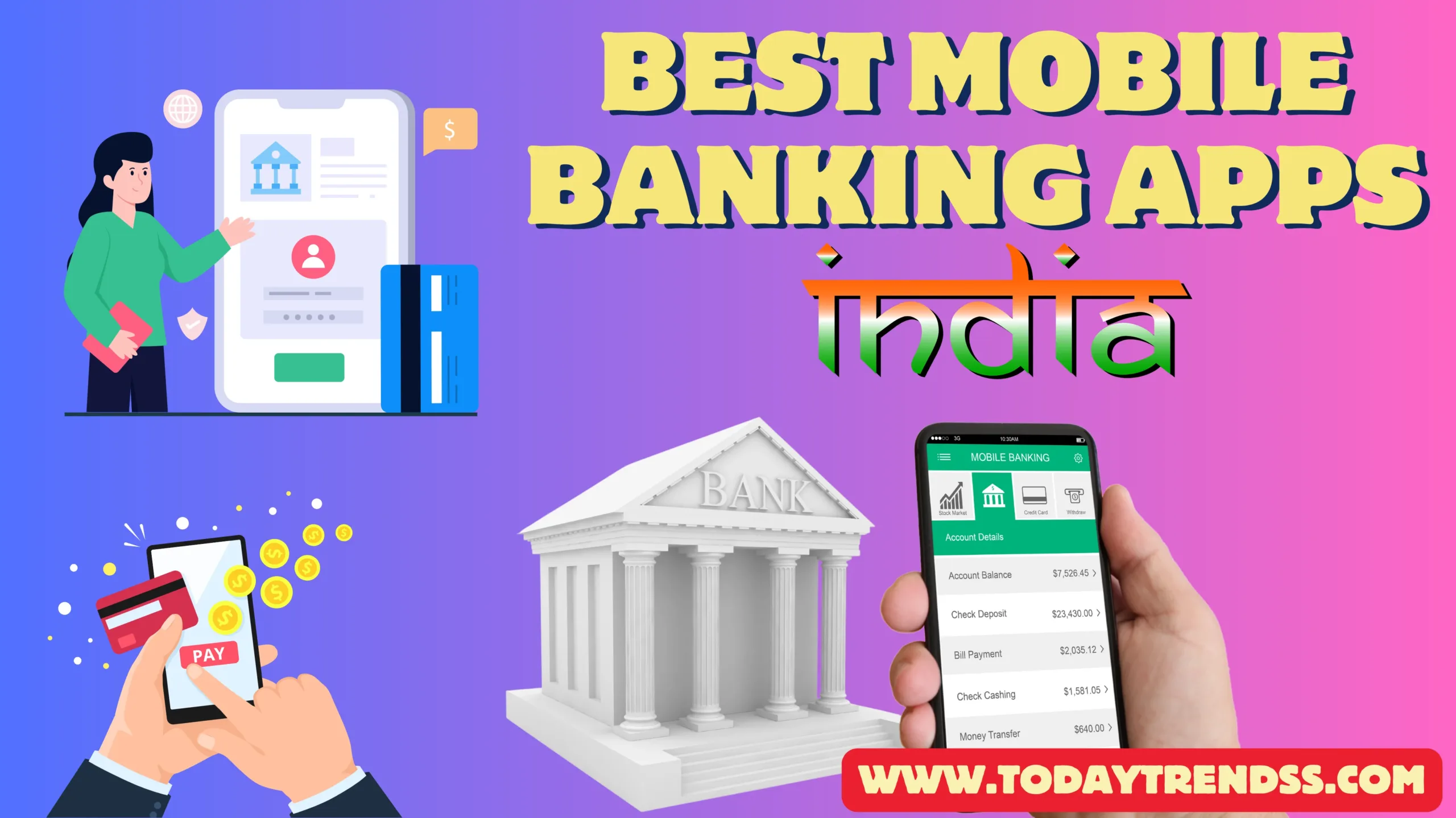 Top 5 Best Mobile Banking Apps In India